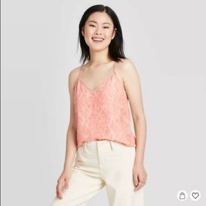 a new day Pink Snake Print Camisole